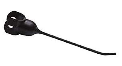 Rubber Mount Rake Tooth 5.5" Tine x 1.125" Yoke Opening x 5/16" Holes 300411