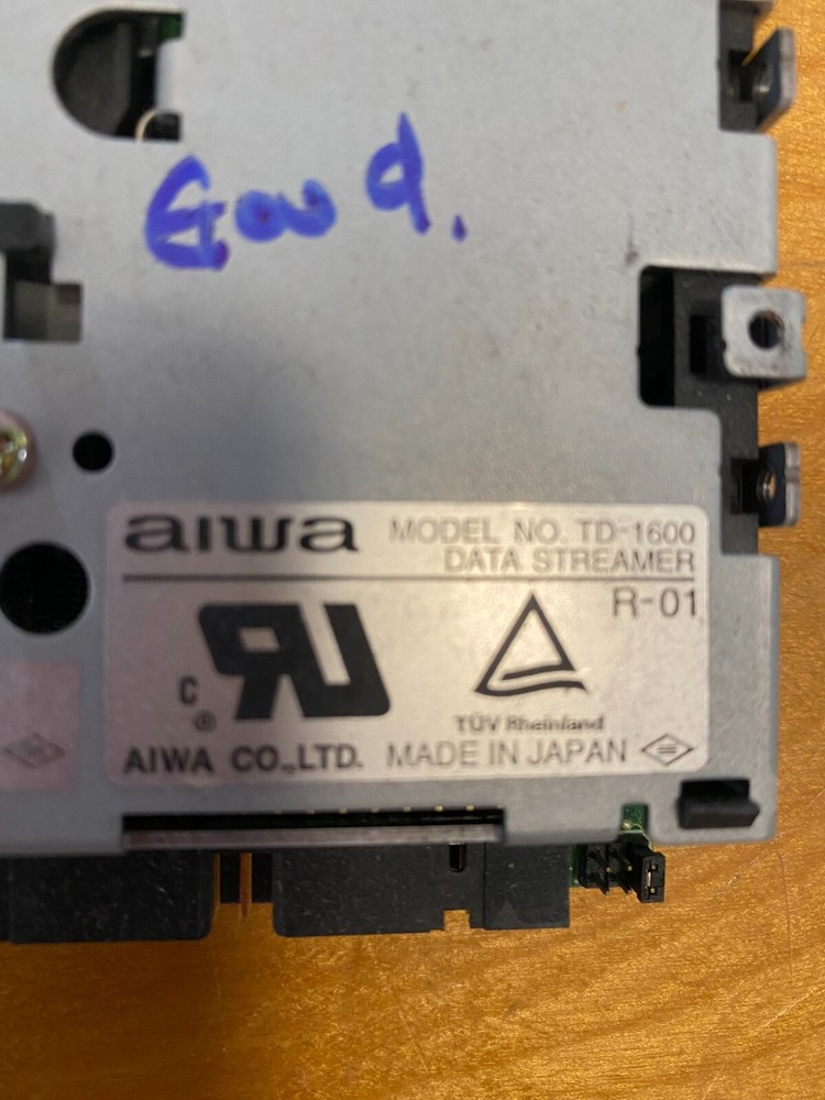 aiwa TD-1600 data streamer