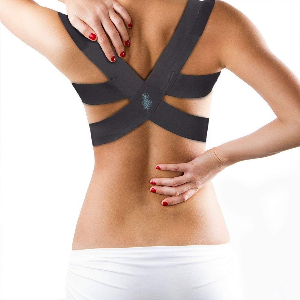 Posture Corrector - Fully Adjustable Breathable Clavicle Chest Back Support B...