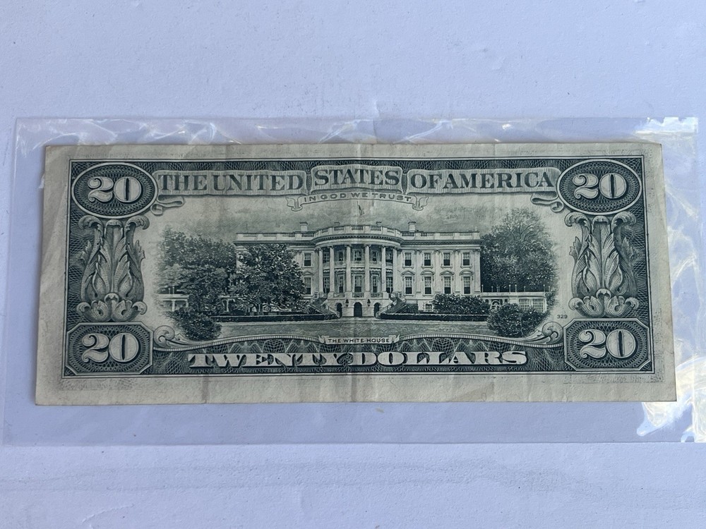 1993 $20 Dollar Bill Misaligned Error