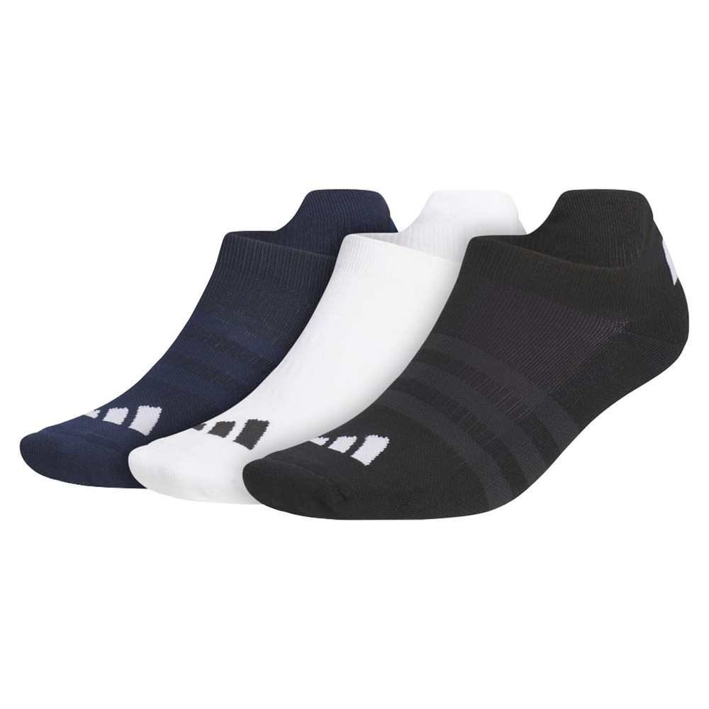 Adidas Golf Men's Basic Ankle Socks - Comfort Athletic Socks -3 Pair