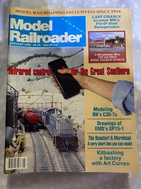 Model Railroader Magazine 1990