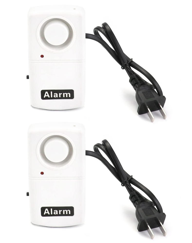 QWORK Power Failure Alarm, 2 Pack Automatic Cut Outage 2