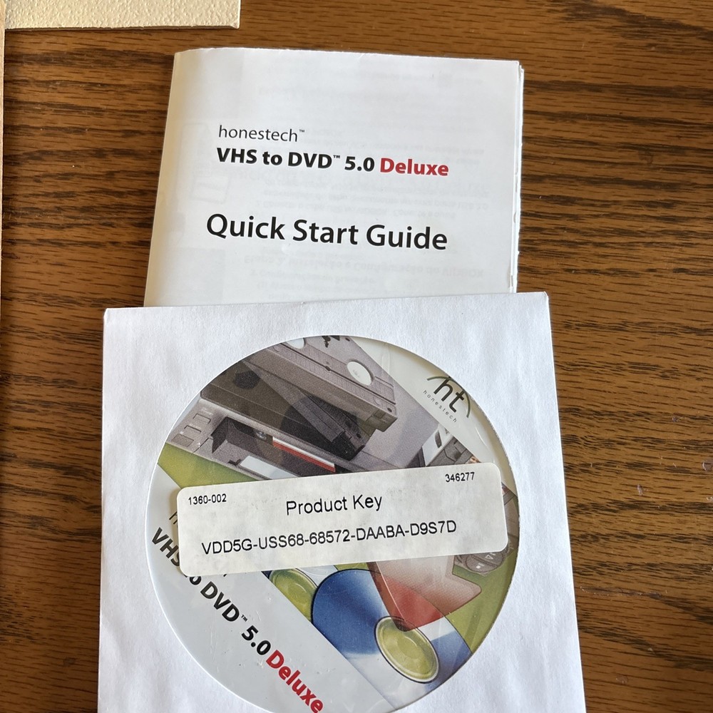 Honestech VHS to DVD 5.0 Deluxe Powerful & Effortless Video Conversion Solution