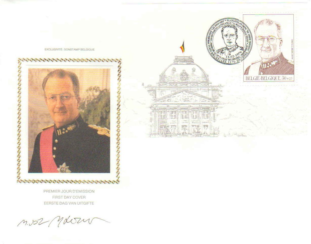 Belgium Scott B1141 Unaddressed.