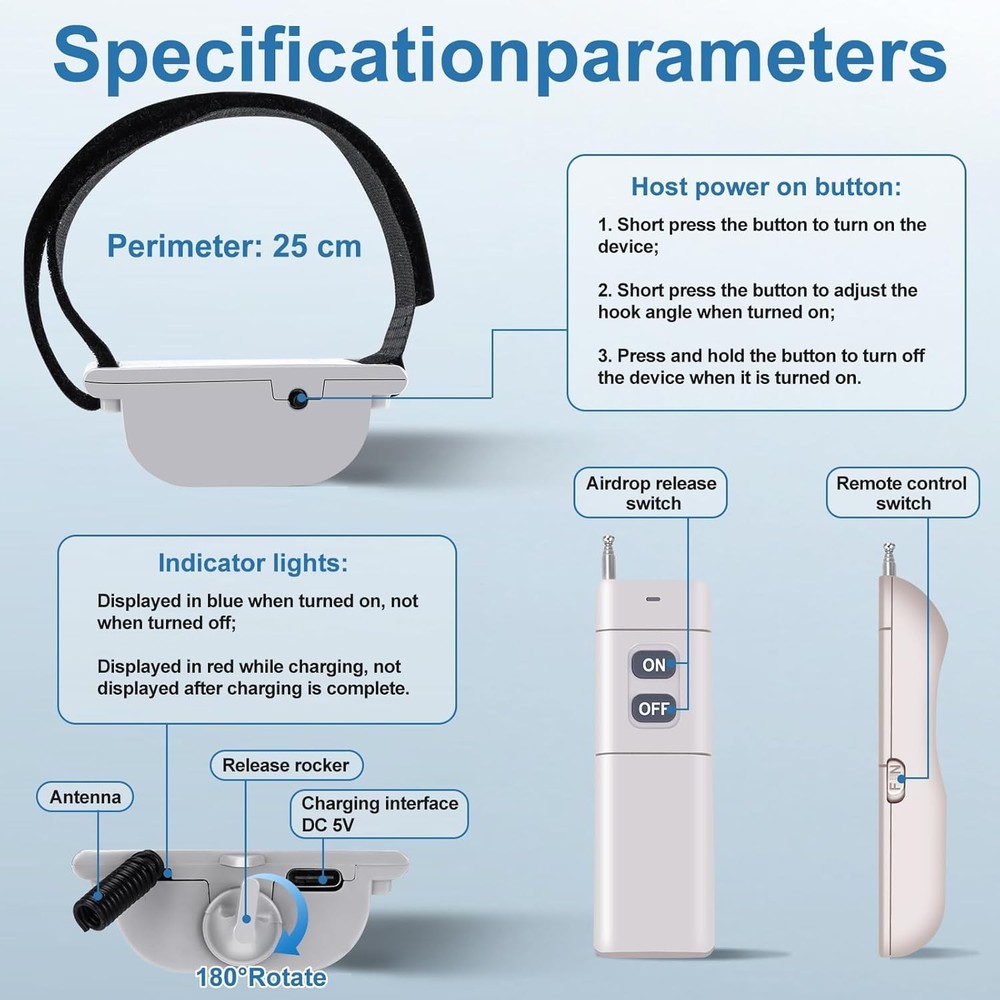 Universal Drone Airdrop System Compatible with
