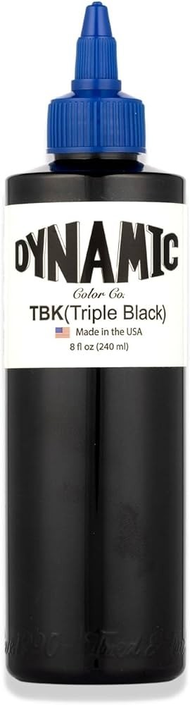 Tattoo Dynamic Ink 8oz Triple Black