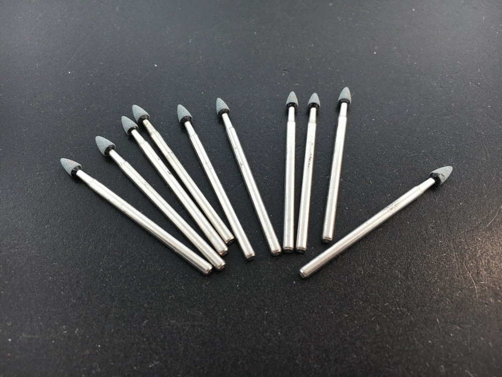 Stone Cone Bur Set  3/32” Shaft