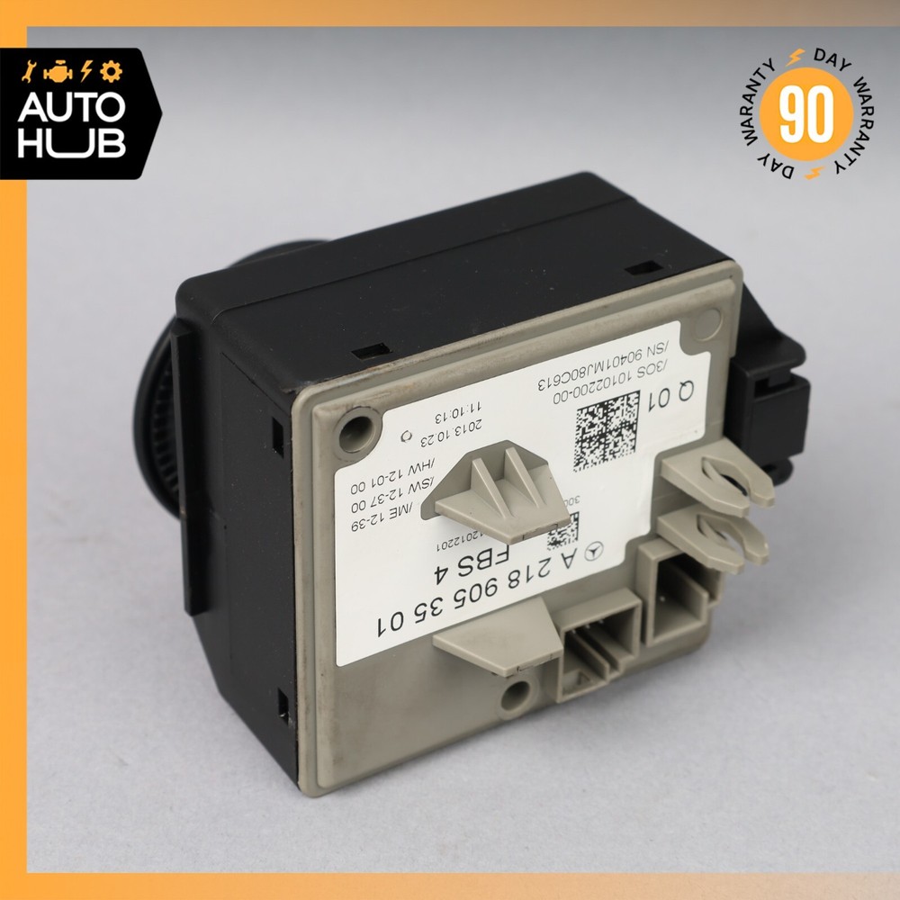 2014 Mercedes W212 E400 E550 E63 AMG Ignition Switch Module 2189053501 OEM