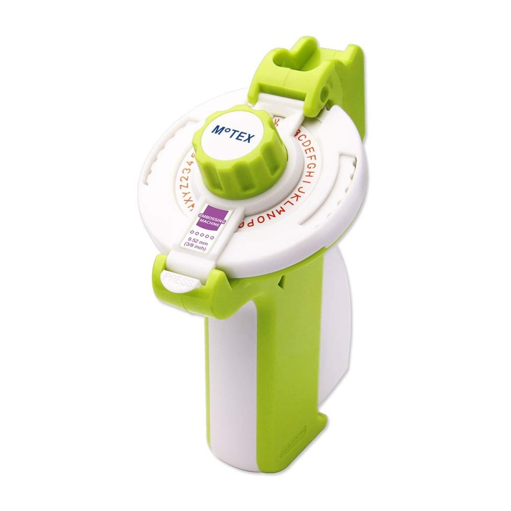 Motex Embossing Label Maker, Labeling Tool, Old School Label Maker, for Manua...
