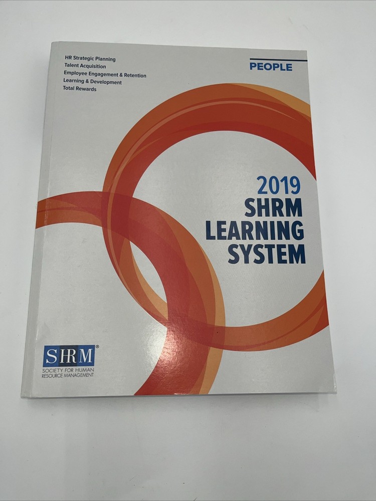 🔥SHRM Learning System Books, 2019 All 4 Books🔥