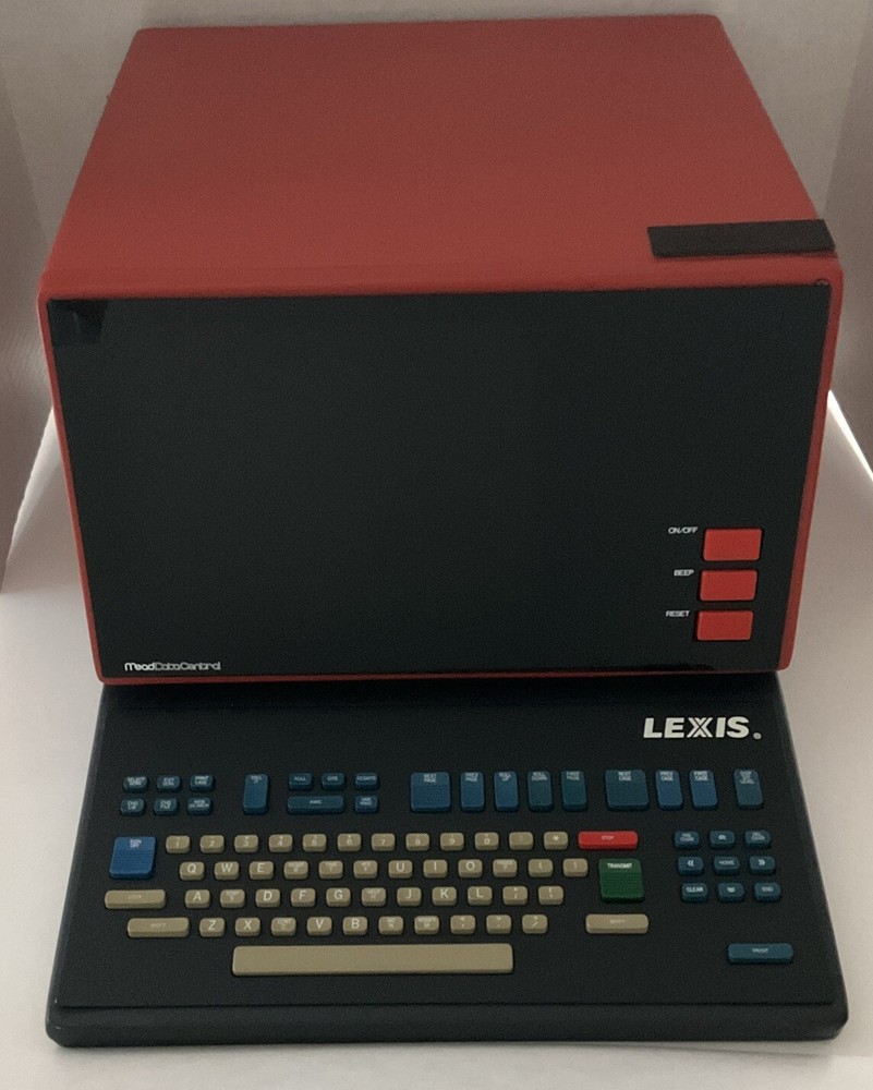 Vintage Mead Data Central Lexis Nexis Computer - Working