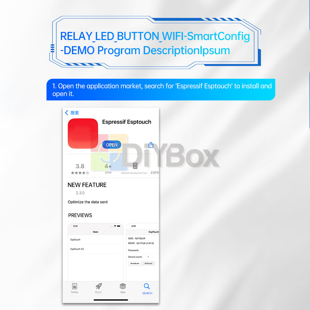 Type-C ESP32-C6 WIFI Bluetooth Development Board Single Channel Relay Module DIY