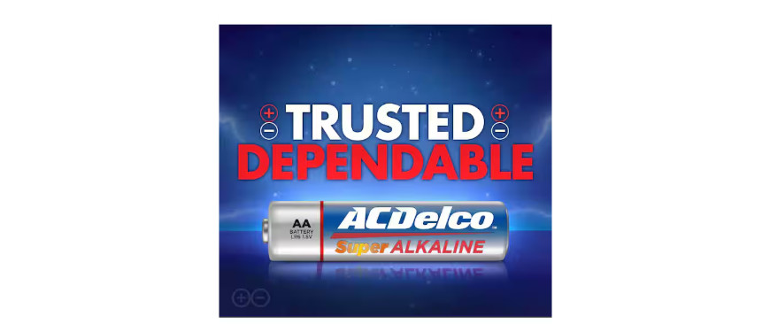 Super Alkaline AA Battery (24-Pack)