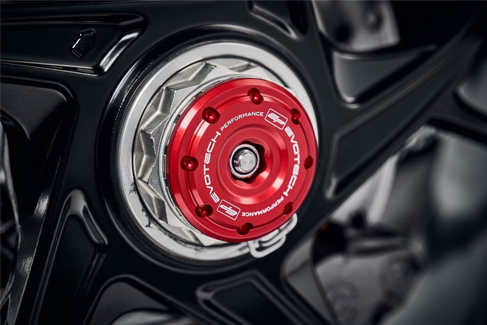 Evotech Rear Spindle Bobbins - Ducati Diavel V4 2023+