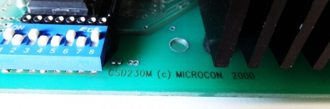 Microcon CSD230M with large and small heatsink -used-