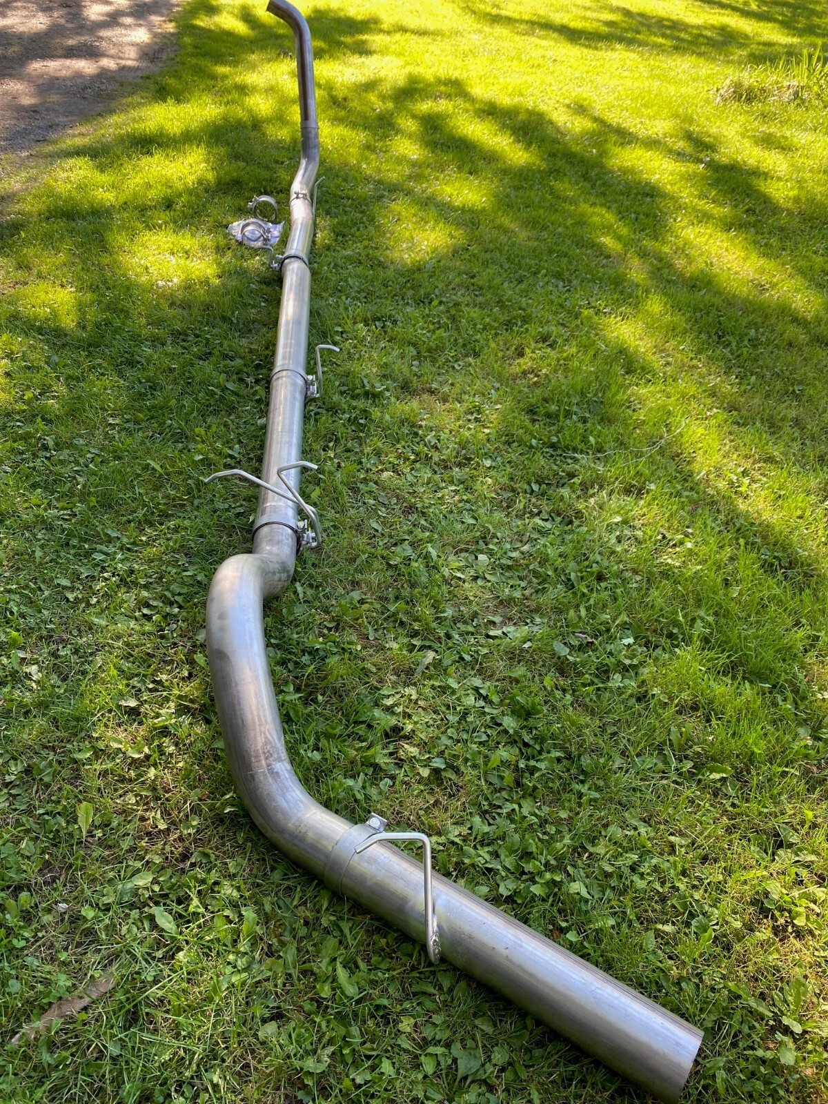 Exhaust Pipe Kit 2003-2007 Ford F250 F350 Powerstroke 6.0 409 Stainless Steel