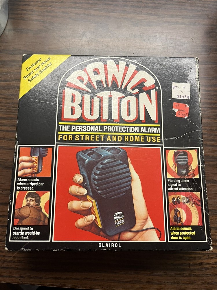 Vintage 1979 Clairol Panic Button