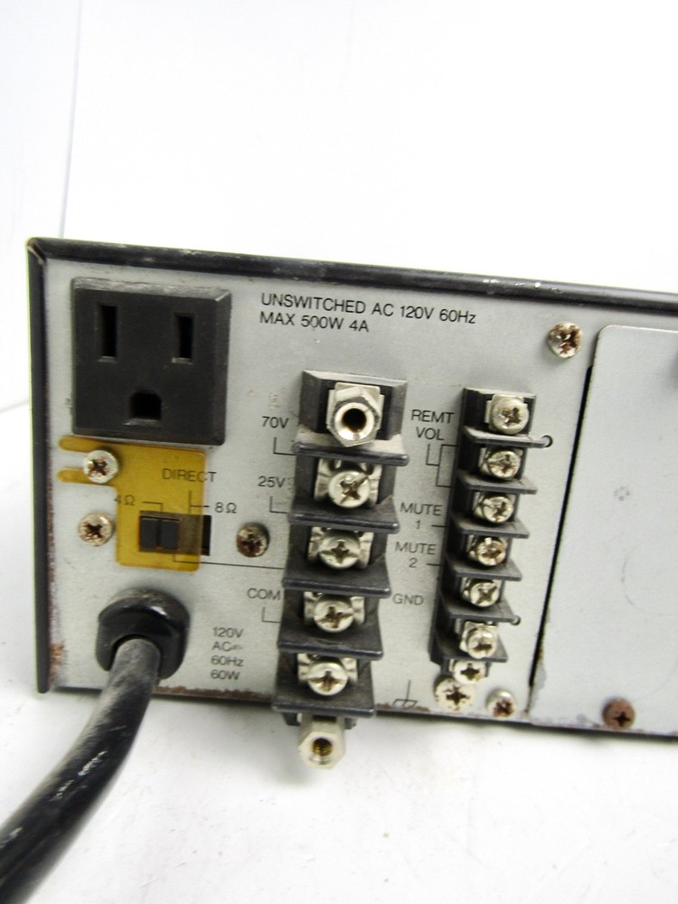 TOA A-903MK2 Mixer Amp with 3 input modules, Rack-mount - Used