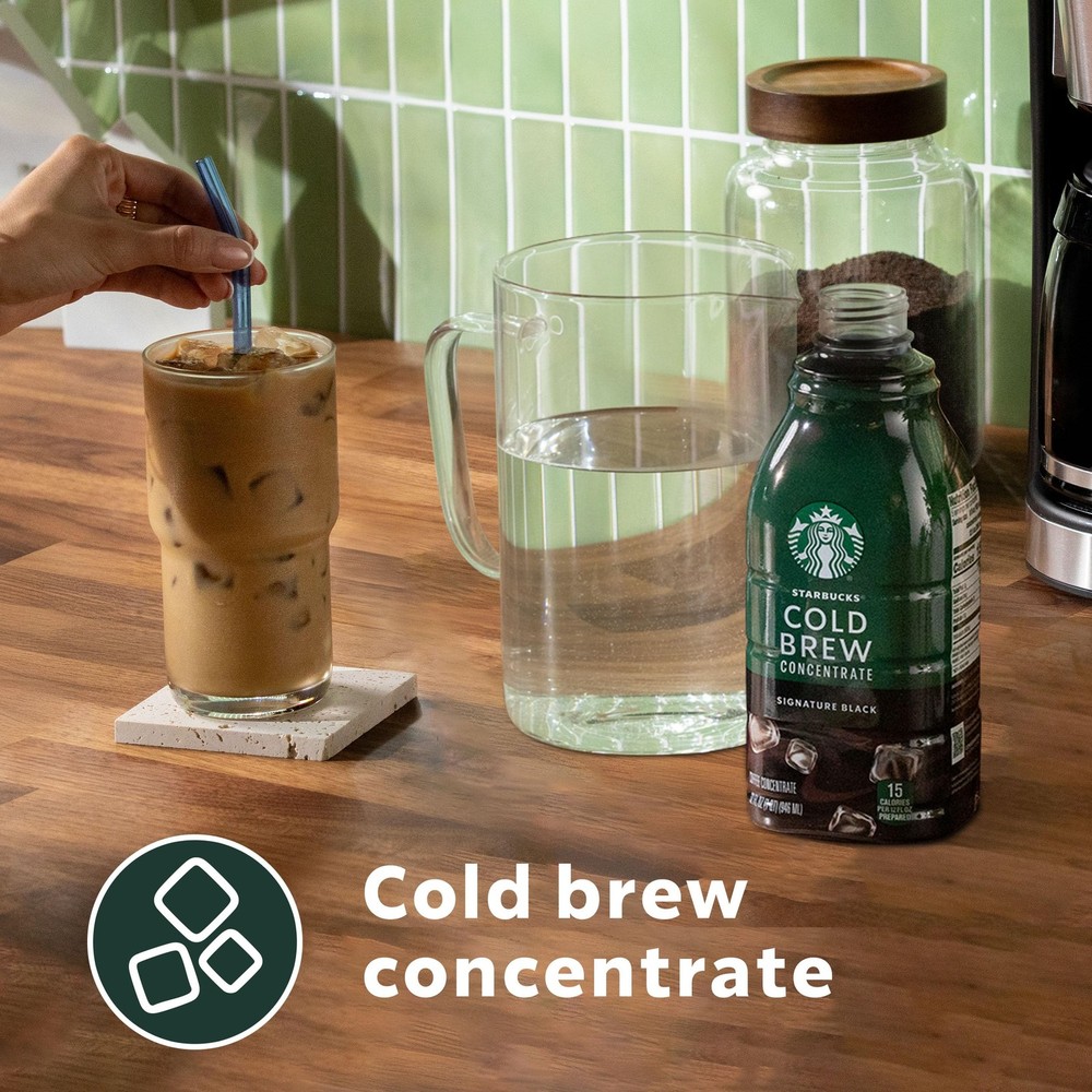 Starbucks Cold Brew Coffee Concentrate Caramel Dolce 3 Pack