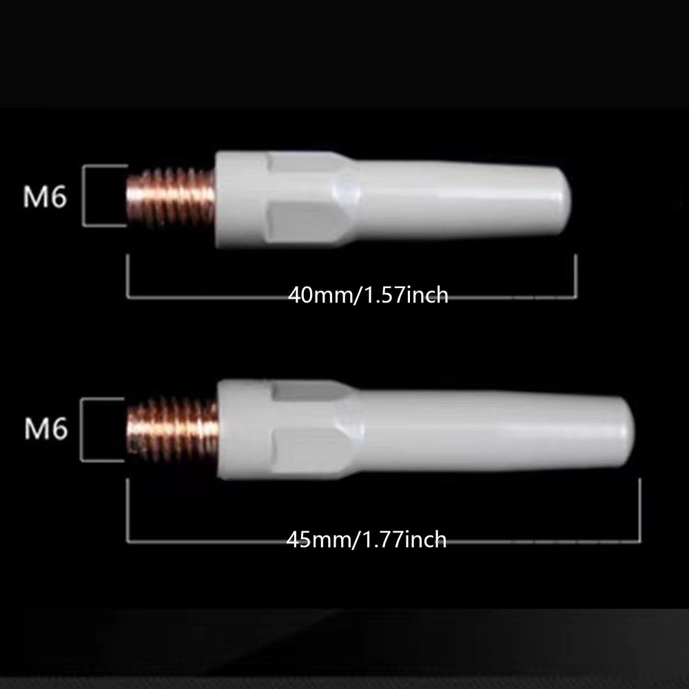 10Pcs Welding Nozzle Tips Diffuser Connectors Holders Torch Welding Nozzle 0....