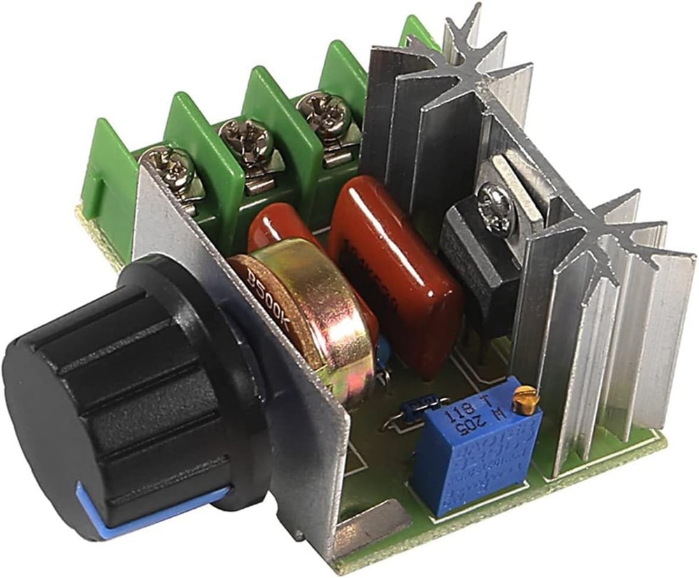 Versatile 2000W AC Dimmer Speed Controller - Safe & Adjustable Performance