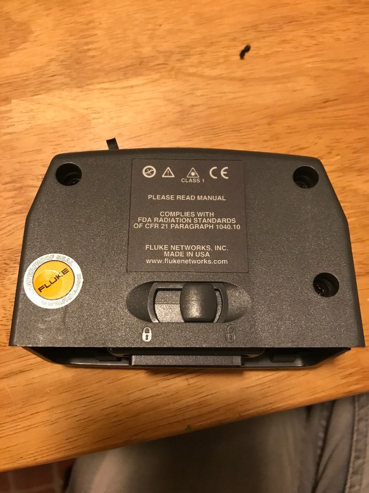 Fluke DSP-FTA440 Gigabit MultiMode Fiber Test Adapter Excellent Used!