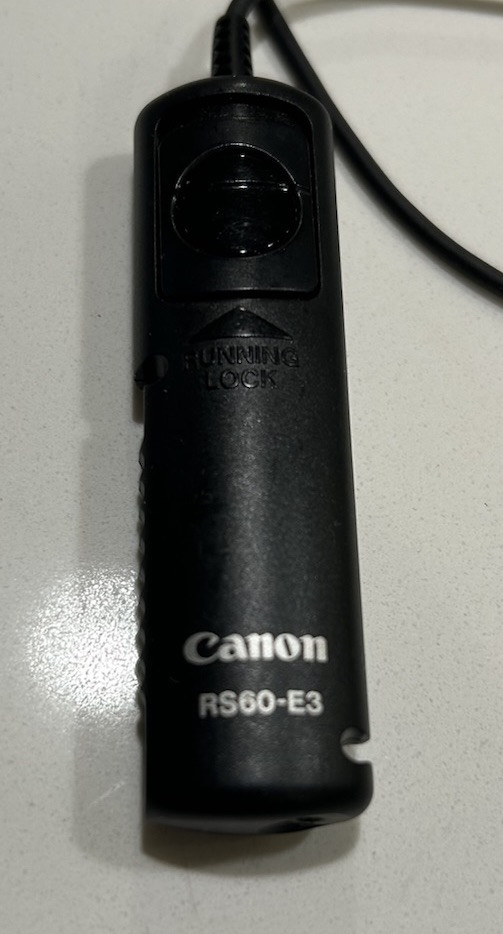 Canon RS60-E3 Remote Shutter Release Switch for EOS SLR DSLR Cameras