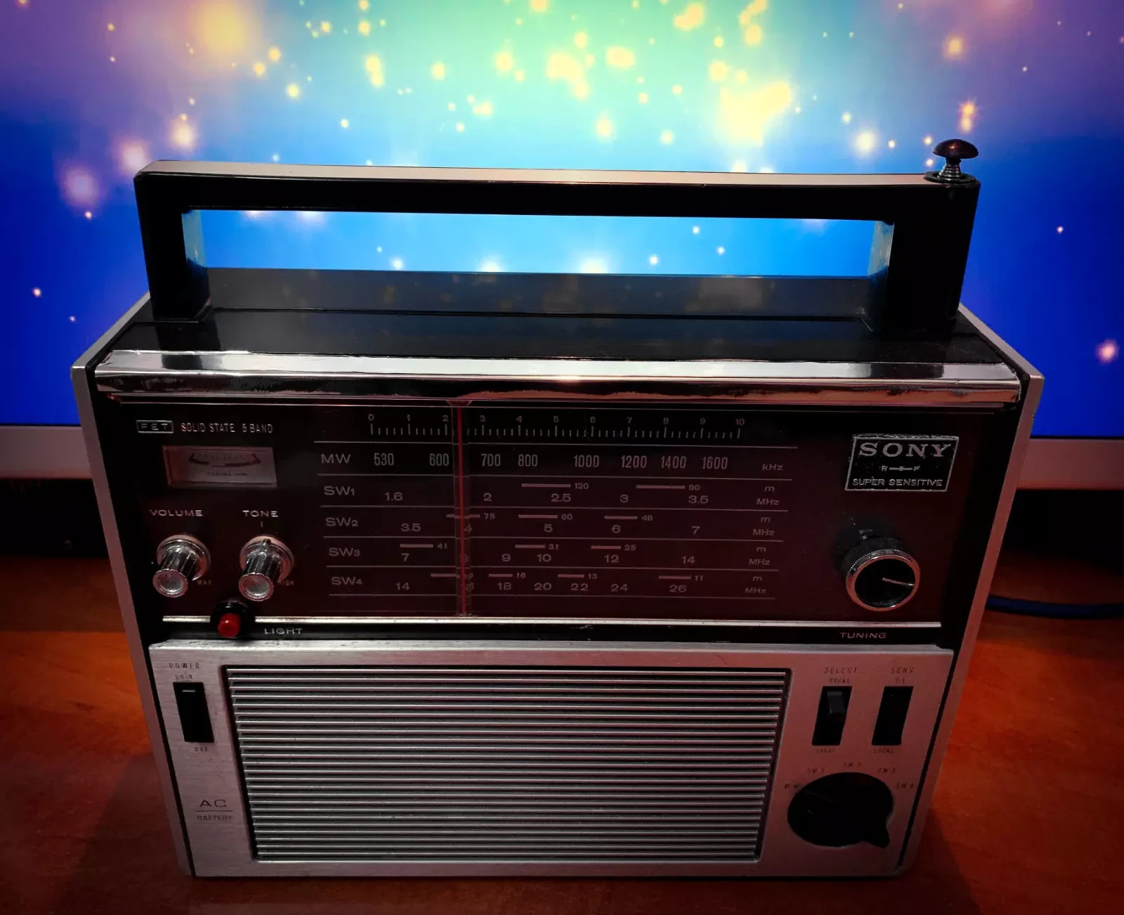 SONY TR-1300 🌈RaRe🌈 World Radio Band LW MW SW