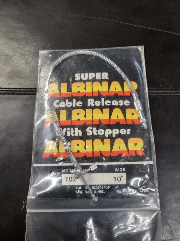 Vintage Super Albinar Cable Shutter Release Cable with Stopper