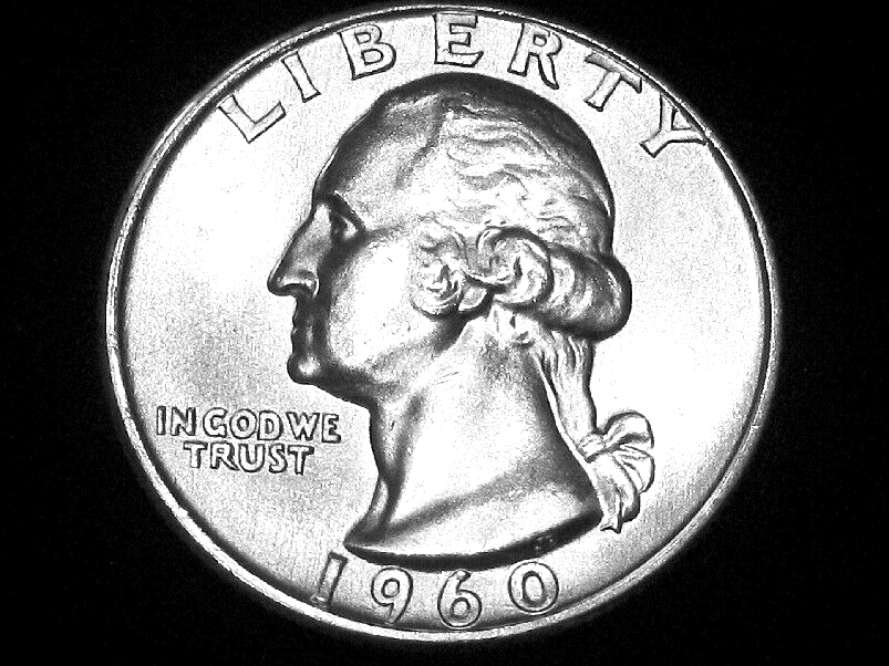 1960-D Washington Quarter --- Gem Uncirculated