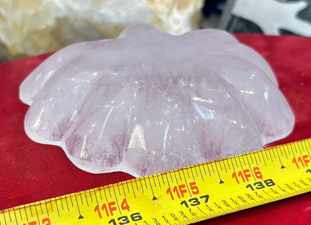 4” Selenite Bowl Sea Shell Shape
