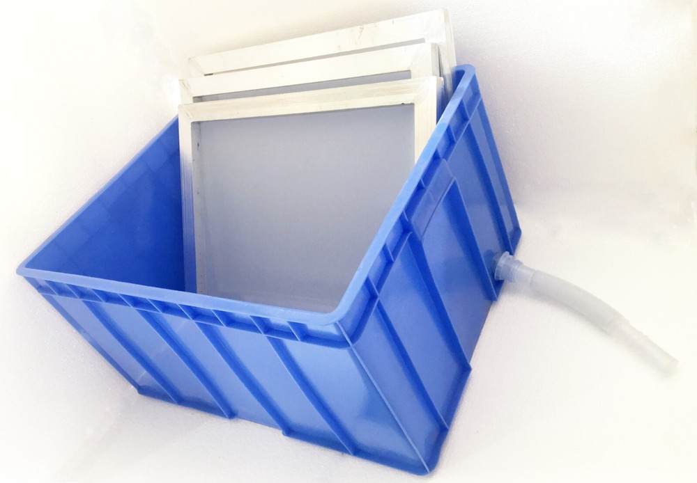Silk Screen Printing Kit Micro Registration 4 Color Press Printer + Ink Squeegee