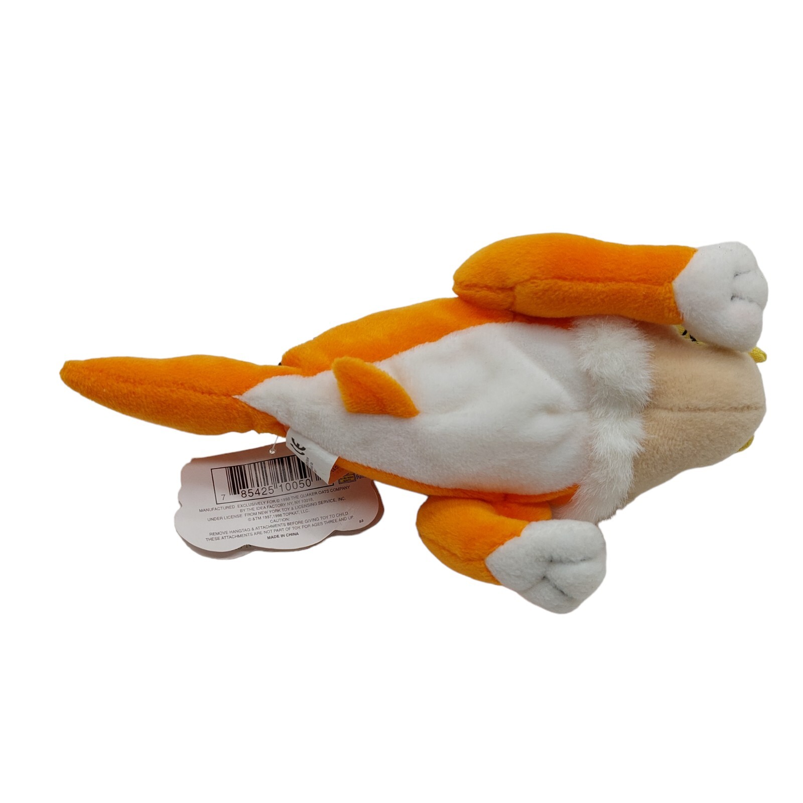 Meanies Special Edition Stuffed Plush Tiger Shark Captain Crunch Promotion 1998