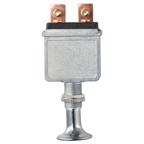 2 Pcs 2 Terminals Heavy Duty Push-Pull Switch,Heavy Duty Push-Pull-On-Off