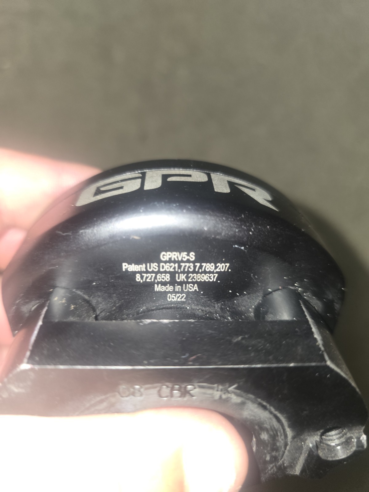 GPR V5 Steering Damper Black #5-5011-4038K fits Honda CBR1000RR 2008-2016