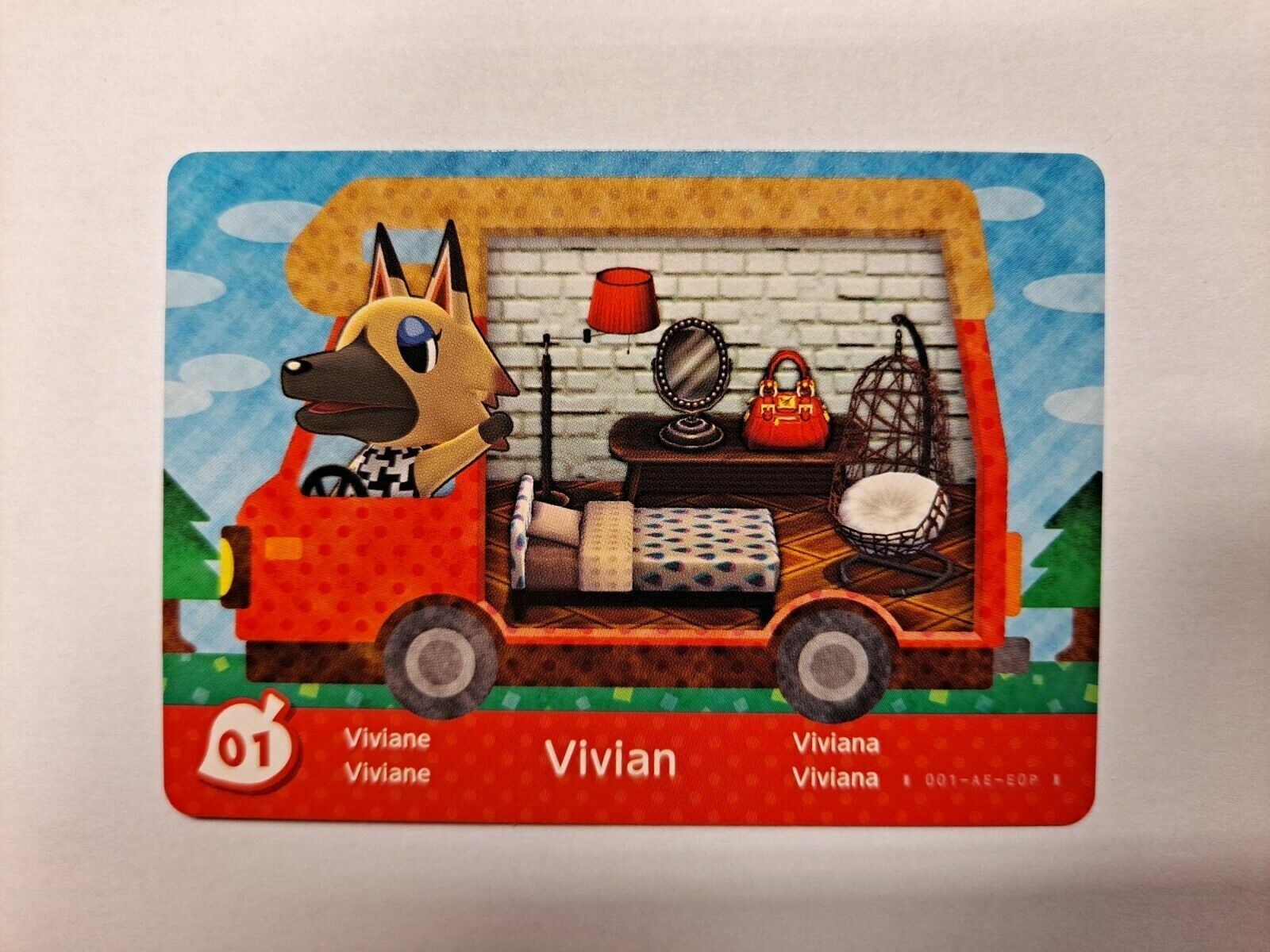 Animal Crossing Welcome Amiibo RV Cards #01-50, Mint, Authentic! (Choose cards)