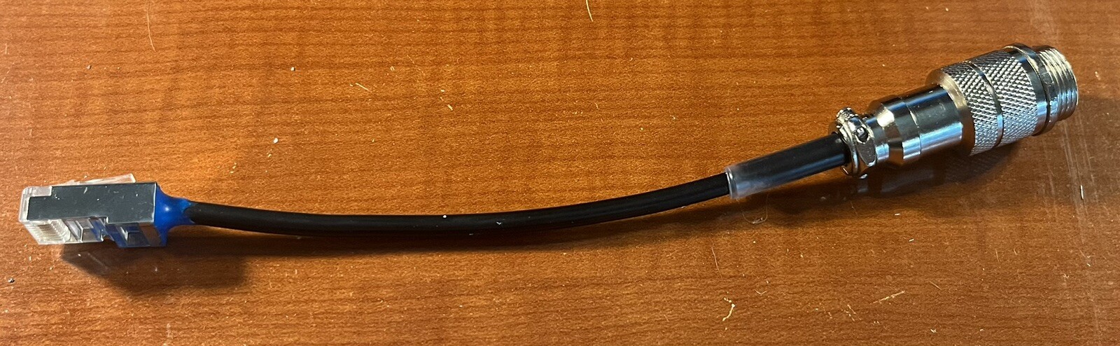 CB Radio Mic Adapter - 4 pin to RJ45 - Cobra/Galaxy to Anytone AT5555N2, AT778