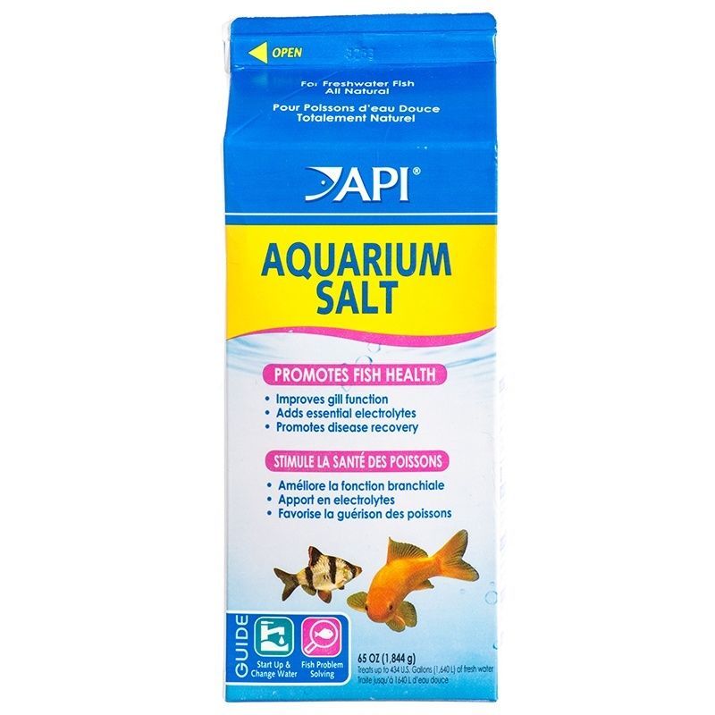 API Aquarium or Pond Salt provides essential electrolytes For Fresh Water
