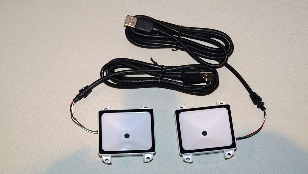 EVAWGIB 2D Barcode Scanner QR Bar code Reader USB Kiosk Small Fixed Mounted