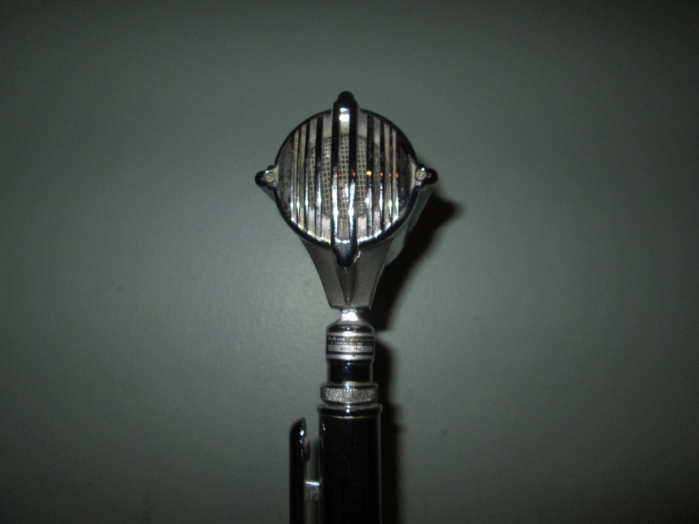 Vintage Dukane Model 7B40 Microphone w/ Cord Untested Rare