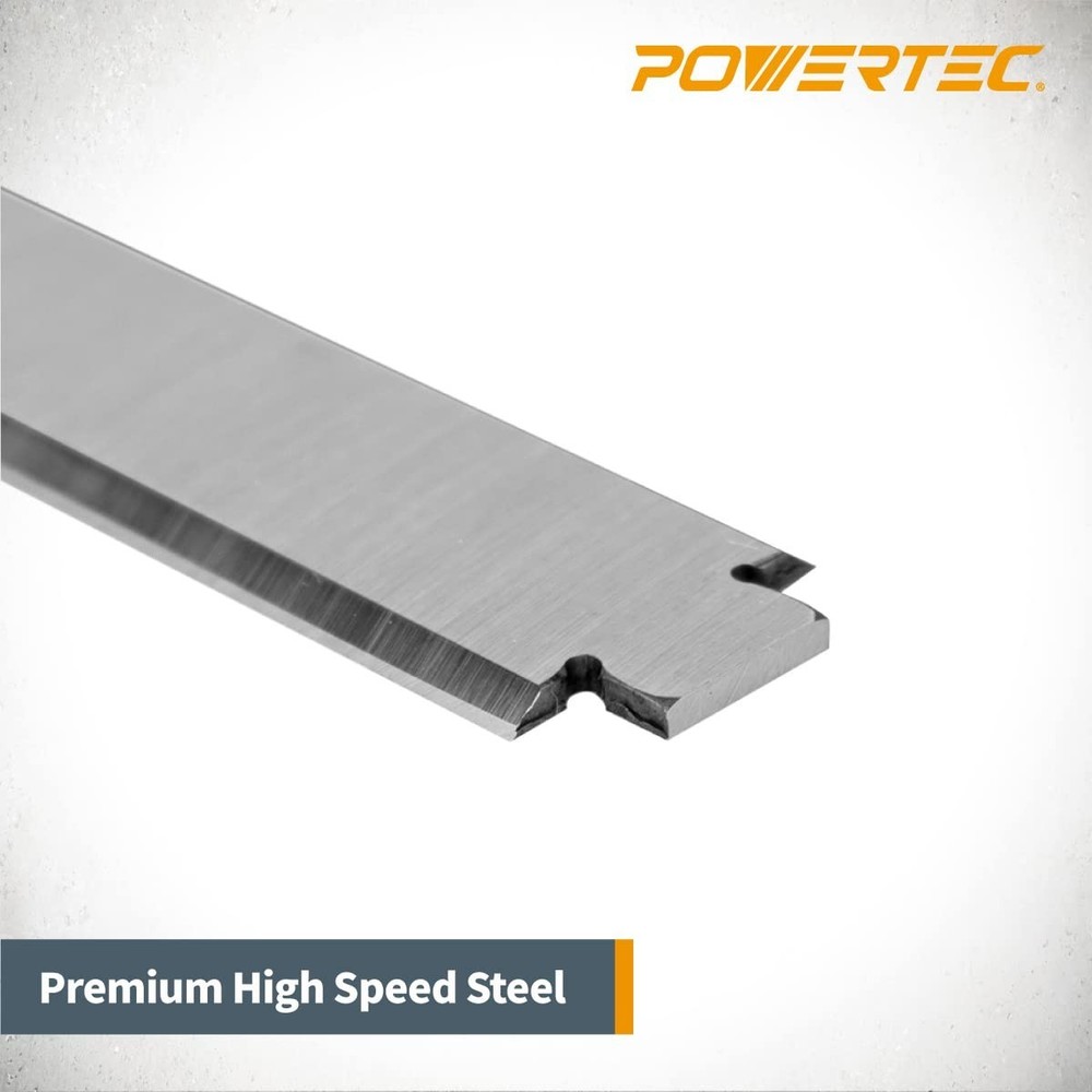 Precision 13 Inch Planer Blades - HSS Replacement for Ridgid TP1302 Models