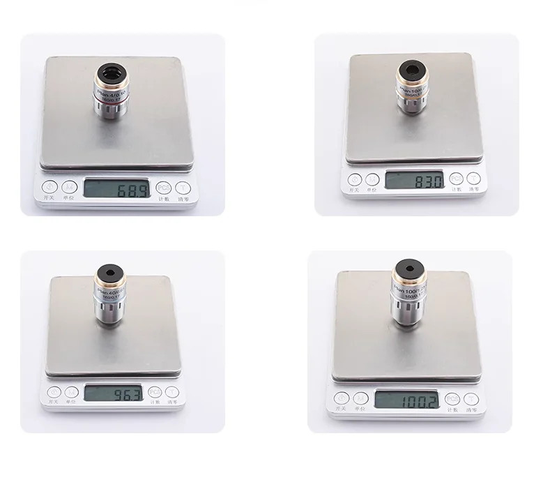 10X RMS Plan Achromatic Objective Lens Spring Loaded for Biological Microscope