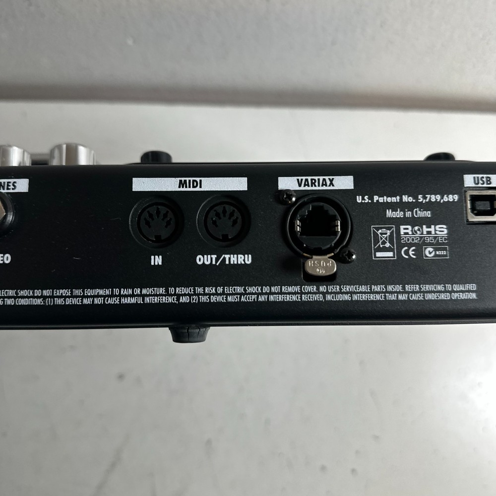 Line 6 POD X3 Live Black Floor-Based Multi-Effects Guitar Amplifier Modeler