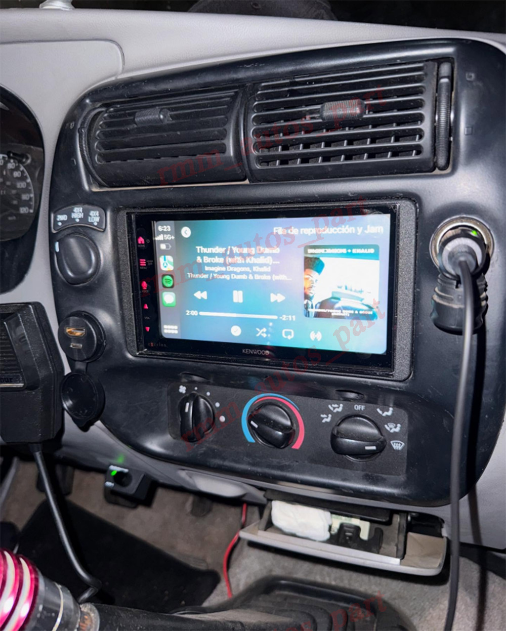 CarPlay For Mazda B2500 1998-2001 Radio Stereo GPS Android 13.0 Player W/Cam