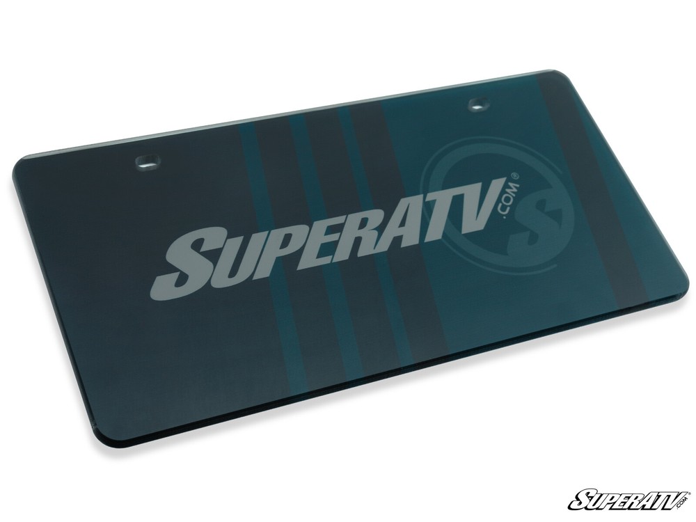 SuperATV Front Vanity Plate (White)