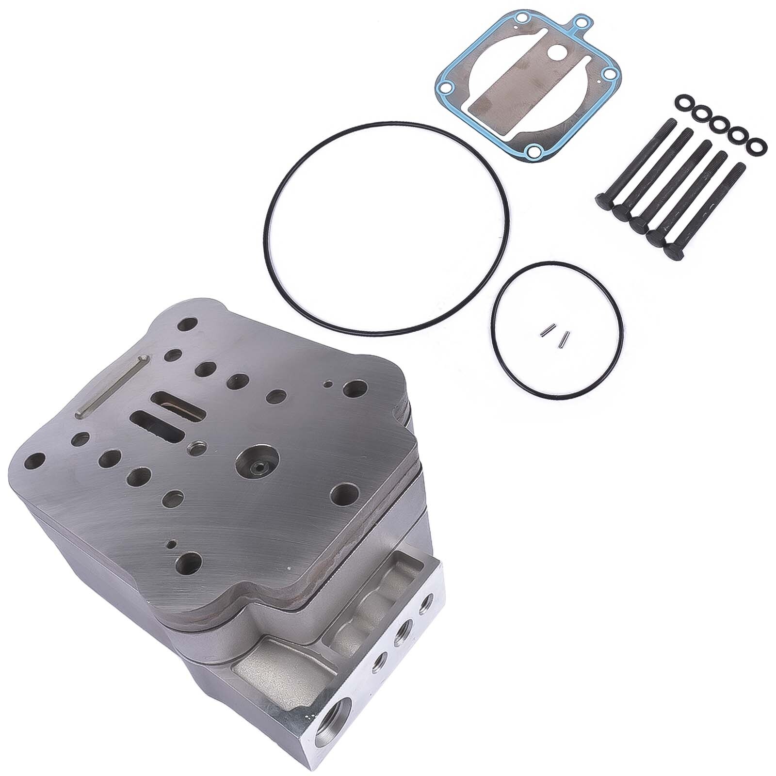 Air Brake Compressor Cylinder Head Kit For Detroit Diesel Navistar 23536774