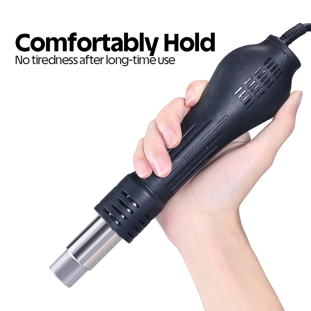 YIHUA 862BD+ 2-in-1 Hot Air Rework Station Soldering Station Soldering Iron Kit