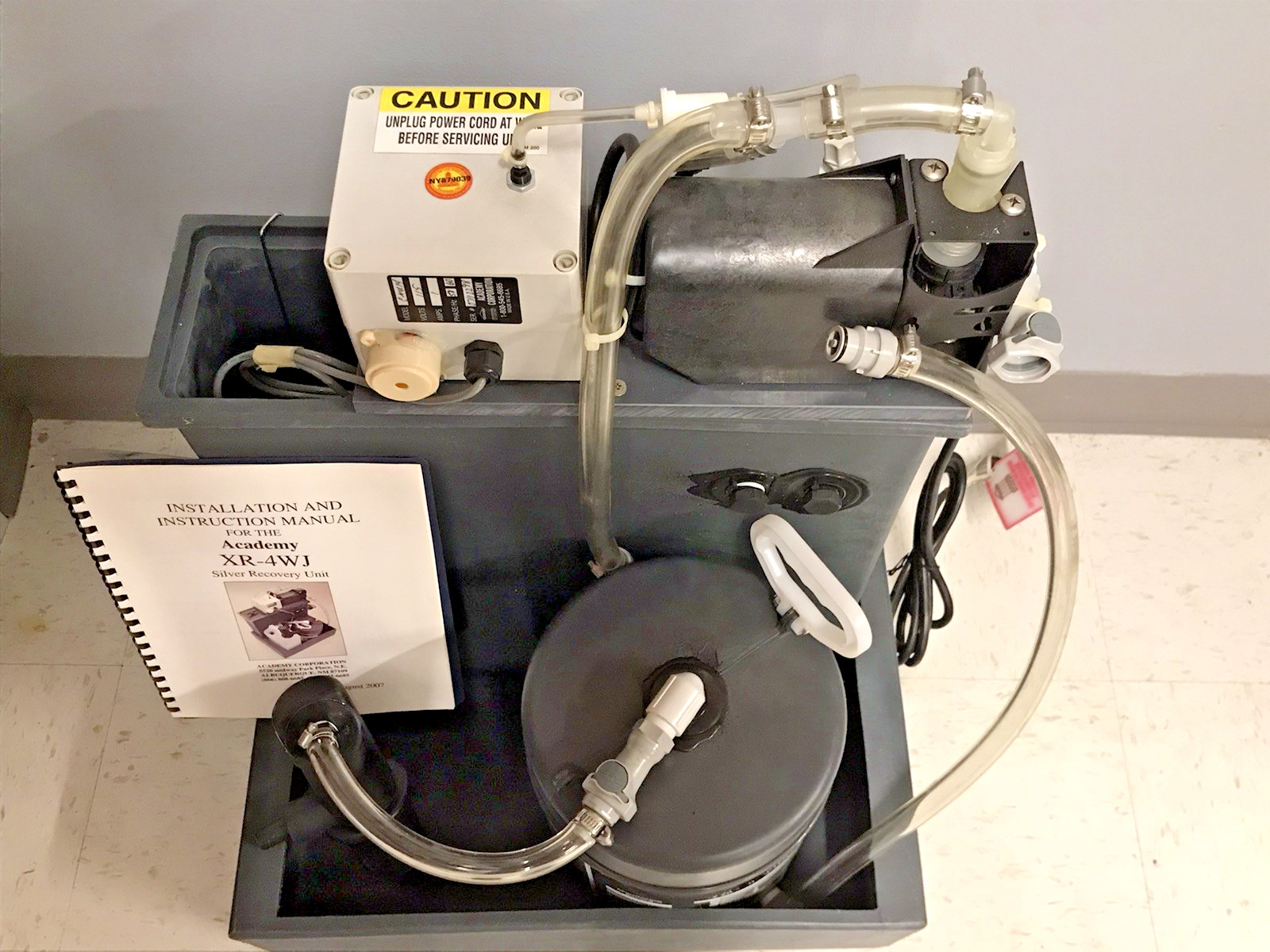 Academy XR-4WJ Silver Recovery Unit Photo Lab Chemical Noritsu Fuji