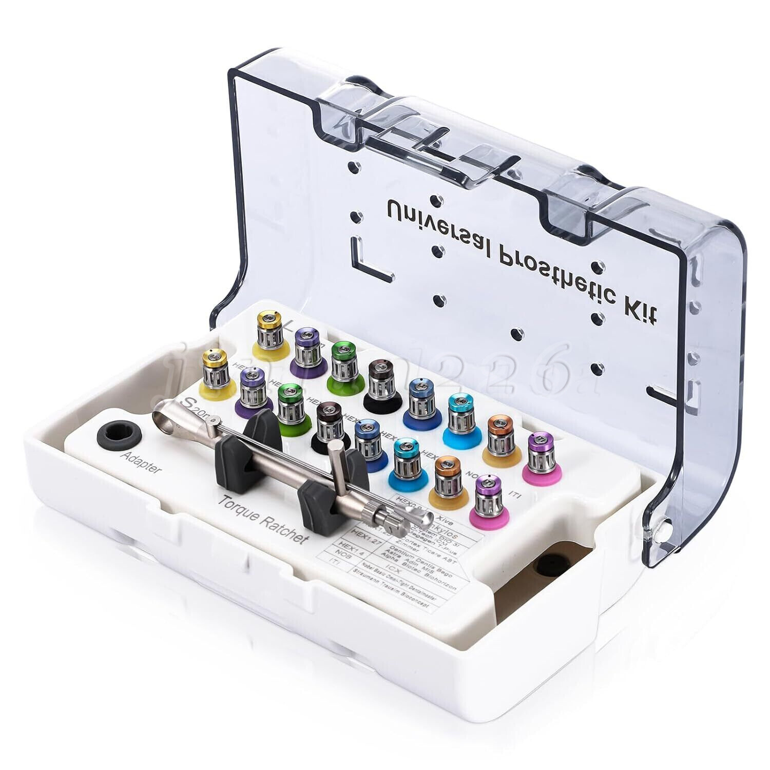 Universal Implant Prosthetic Kit Screwdriver Hex Driver Torque Wrench